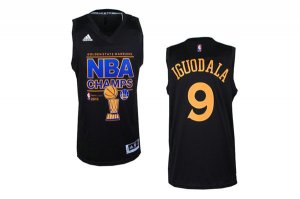 Maillot De Basket Golden State Warriors Andre Iguodala 9 2015 Champion Noir